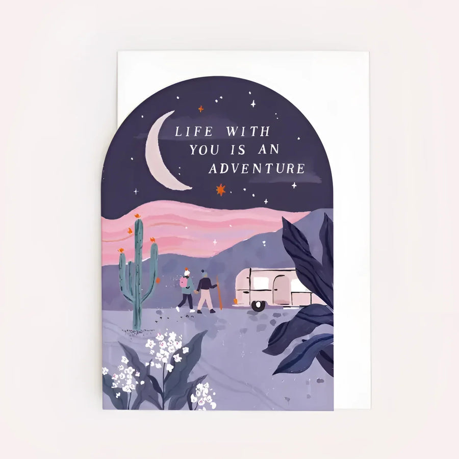 Greeting Card #K002 - Desert Adventure - $6.95