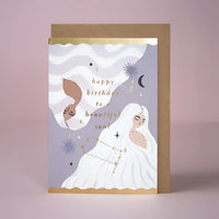 Greeting Card #K002 - Gemini Zodiac Birthday - $6.95