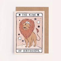 Greeting Card #K002 - The King of Birthdays - $6.95