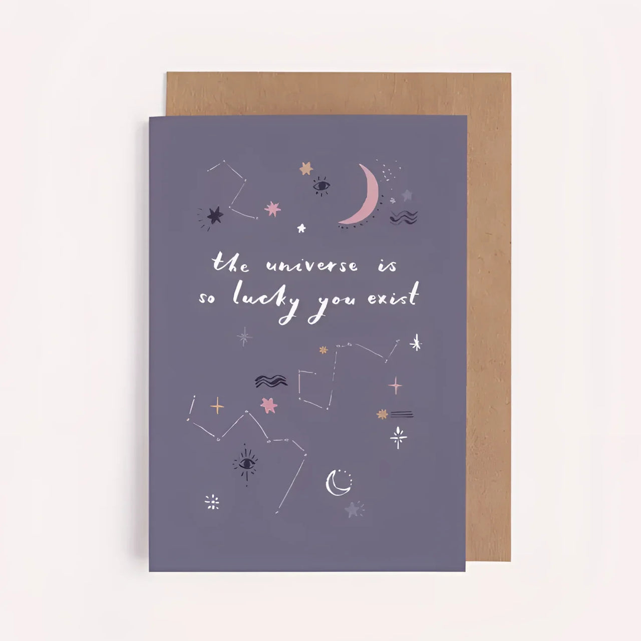 Greeting Card #K002 - Lucky Universe - $6.95