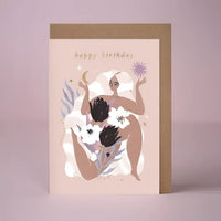 Greeting Card #K002 - Virgo Zodiac Birthday - $6.95