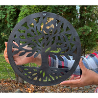 Handcrafted Wooden Tree of Life Wall Decor Hanging Art