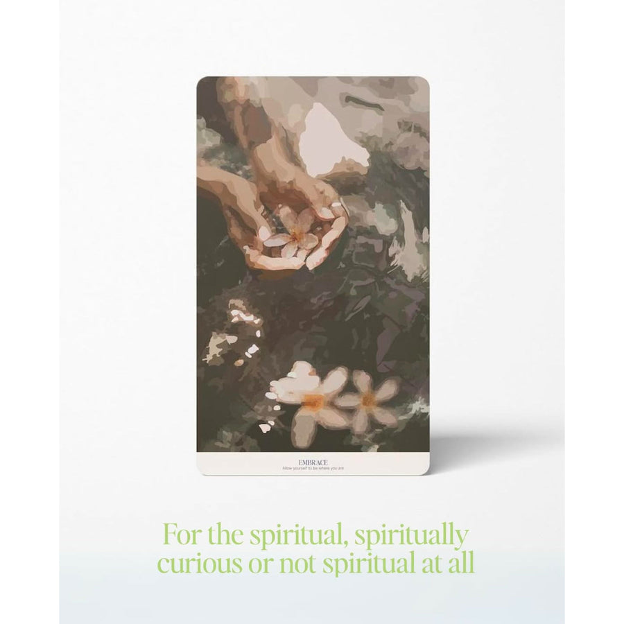 Watercolor-style Oracle card from Illuminate Mantra Oracle Deck and Guidebook