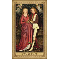 Two of Cups, a painting by person, displayed in Influence Of The Angels Tarot #IAT78