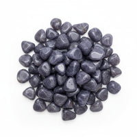 Polished Iolite Tumbled Stone #T112 showcasing dark purple-blue hues