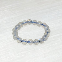 Labradorite 3mm Mini Stretch Ring #LV6282 - $2.96