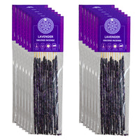 Lavender Smudge Incense Sticks in Plastic Pouch for Aromatherapy and Spiritual Cleansing