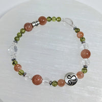 Leo Zodiac Handmade Beaded Bracelet 7’’ Astrology Sign