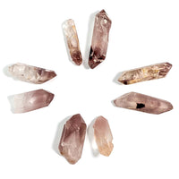 Lithium Quartz 0.7-1.2’’ Rough Point 2 Pack showcasing quartz crystals for item tier benefits