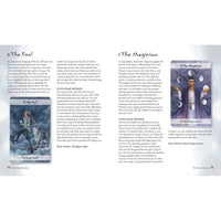 Lunar Tarot card spread from Lunar Tarot by Jayne Wallace LV7322 on display