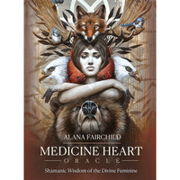 Woman with fox and birds, Medicine Heart Oracle: Shamanic Wisdom of the Divine Feminine Deck
