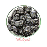 1 MERLINITE Mystic Mini Heart + Bag,Pocket Size aka 