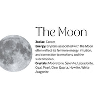 The MOON Rotating Mova Globe 6’ w Acrylic Base, featuring a full moon with ’the moon’ text