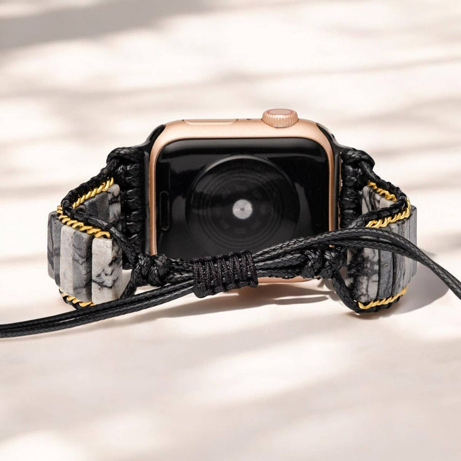 Opulent Jasper Apple Watch Strap #LV9182 - $52