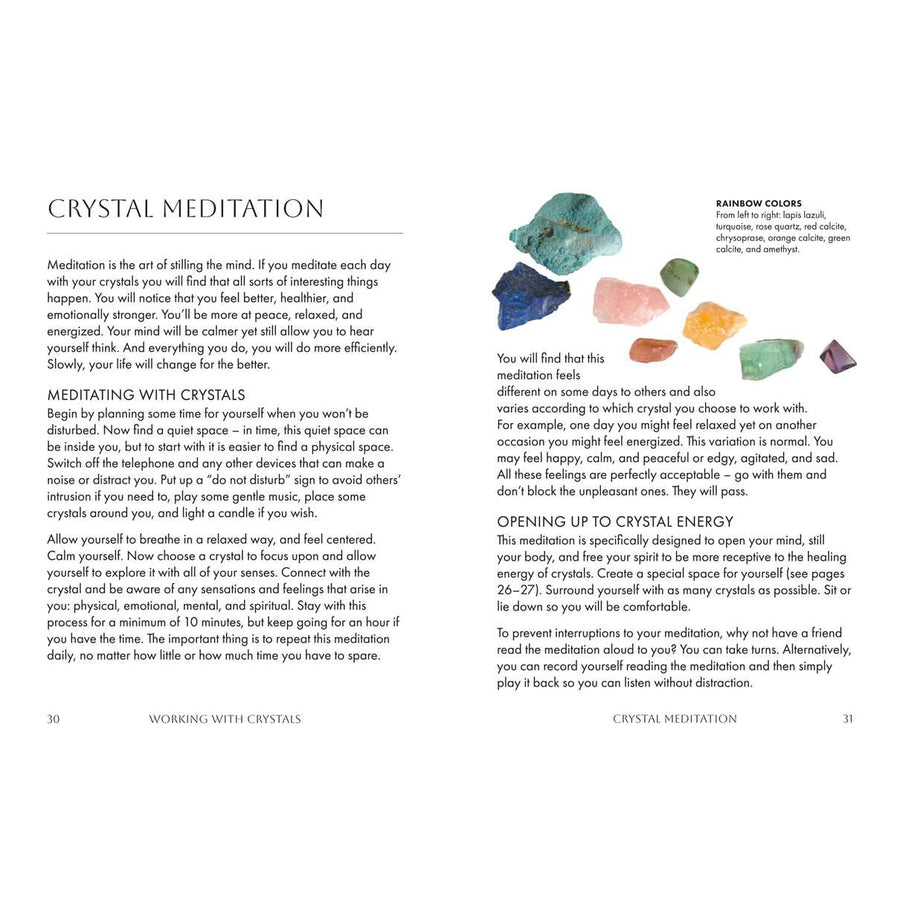 Pocket Crystal Healer by Philip Permutt #LV3686 - $12.99
