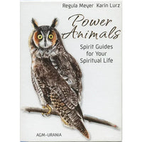 Owl sitting on a branch from Power Animals Oracle Deck #PA49