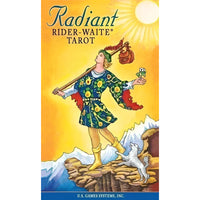 Cover of ’Rat, the Tale of the Red-Headed’ displayed with Radiant Rider-Waite® Tarot Deck Box