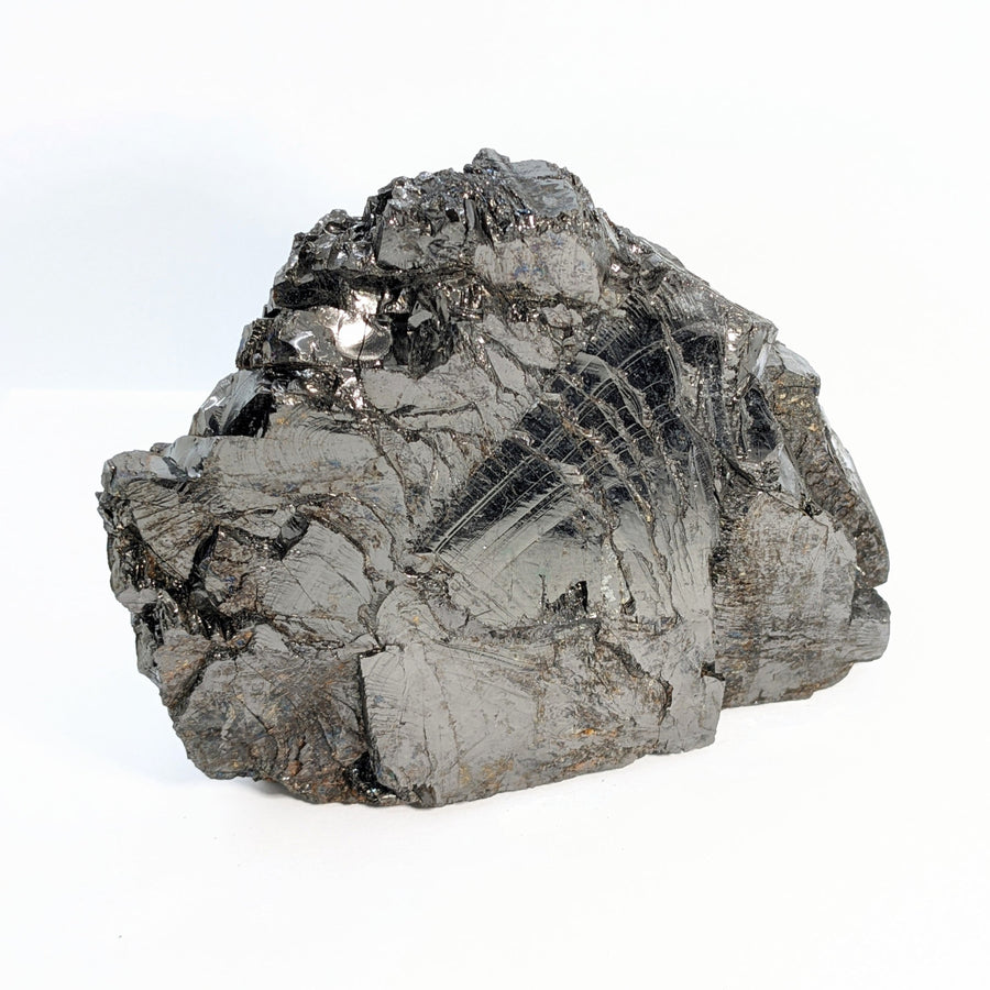 Rock with black and white crystals - Raquirite Colombian (610g) #SK4035