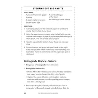Page from a self-help book in the Retrograde Guidebook by Jennifer Billock