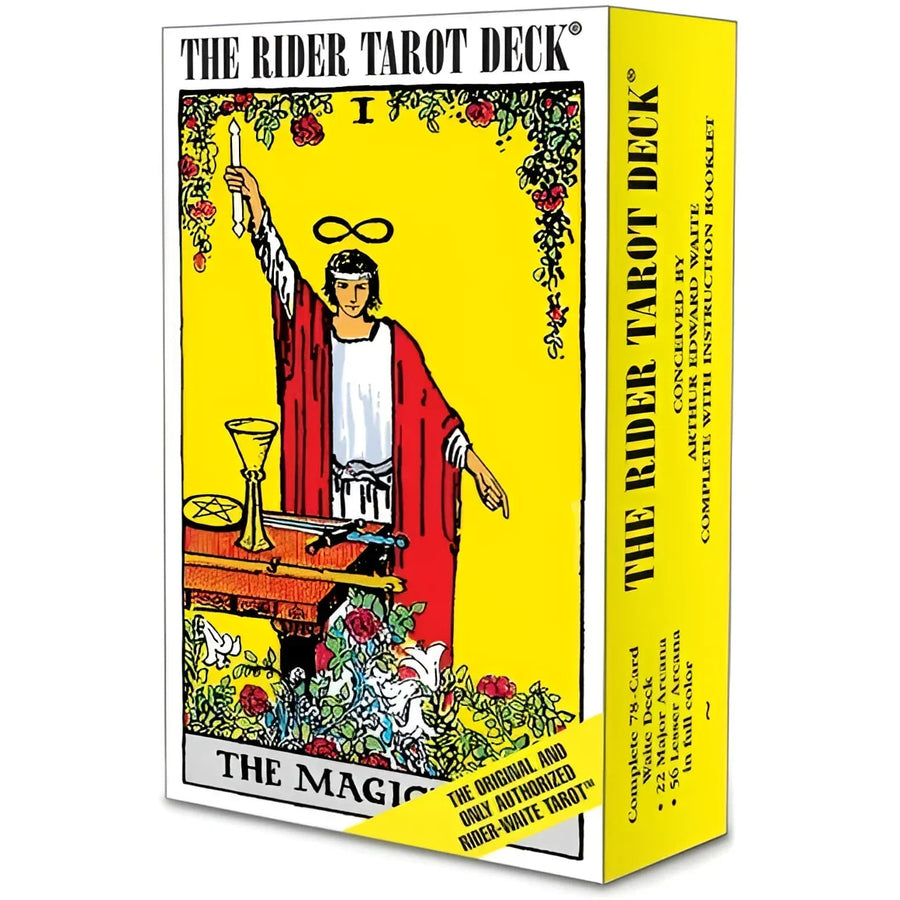 The Rider-Waite Tarot Deck #Q365 featuring the iconic tarot decks collection