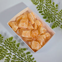 1lb Bulk Lot Orange Juice Calcite Small 1.6 - 1.9