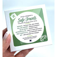 Safe Travels Crystal Companion Set w Gift Box #SK6980K - $39