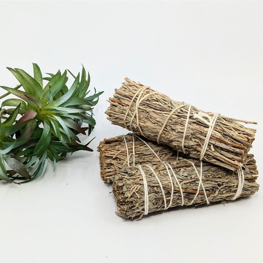 Bundled Sage Sticks for Cleansing in Sage & Herb Smudge Stick Bundle #K120