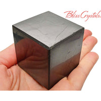 1.6 inch SHUNGITE Cube Polished for Purification #SC36