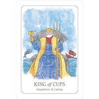 King of Cups card from Simplicity Tarot Deck for Beginners #Q374