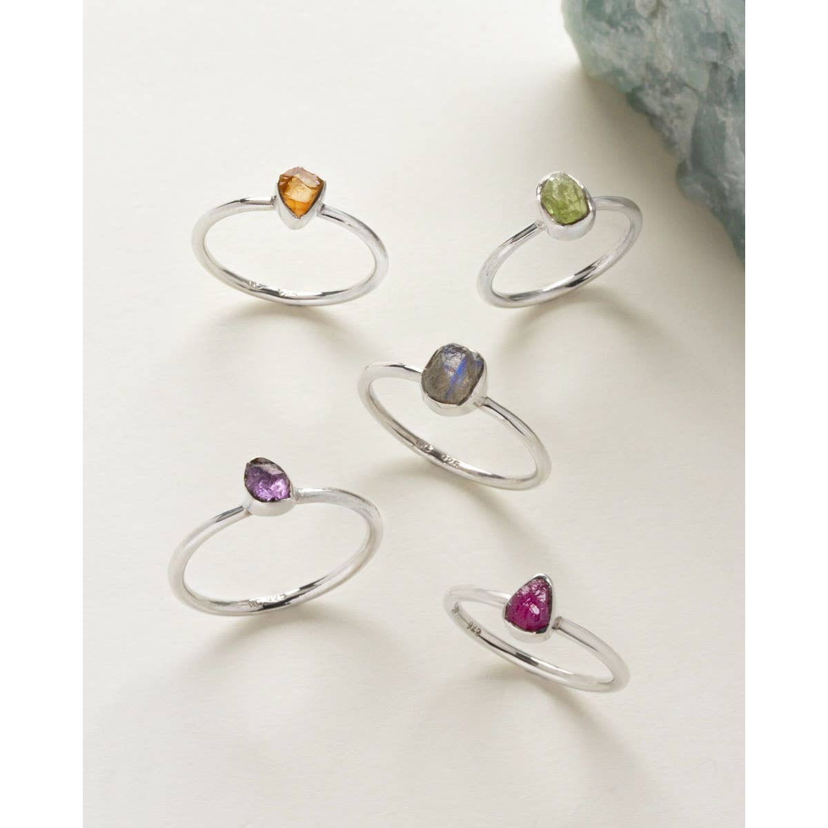 Sterling Silver Shine On Ruby Ring- Size’s 5-9 #LV9124