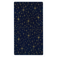 Blue background with gold stars on Universal Waite Tarot Deck, product code #Q372