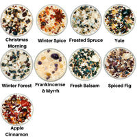 Winter Candles Holiday Candles Soy & Crystal Candles-