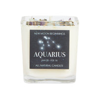 Winter Candles Holiday Candles Soy & Crystal Candles-